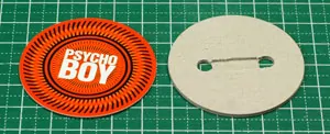 Ökobuttons aus Pappe basteln Schritt 6