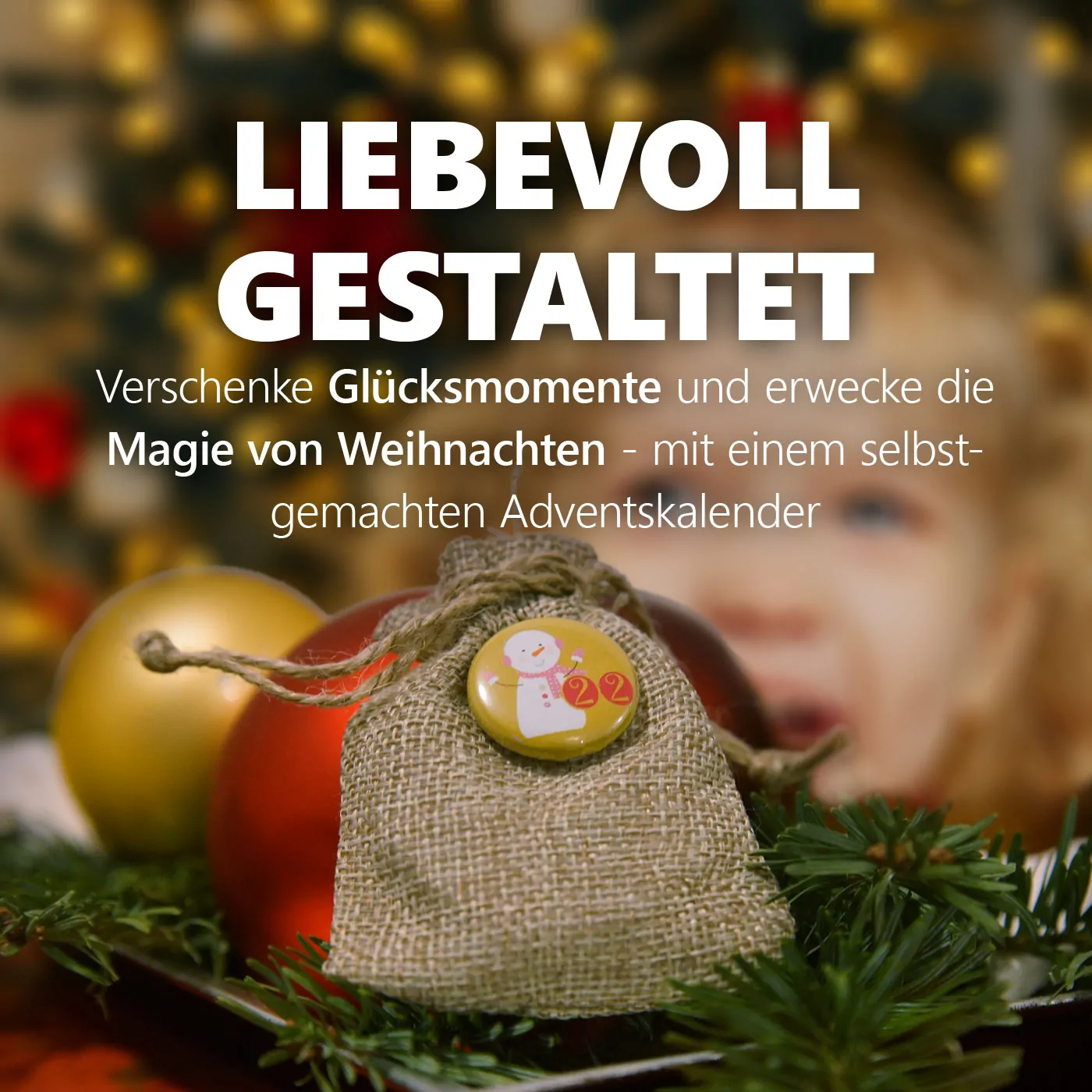 24 Adventskalender Zahlenbuttons XMAS 3 – Bild 6