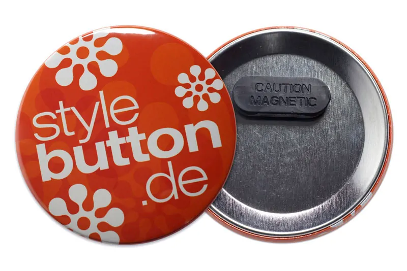 Button mit Kleidungsmagnet
