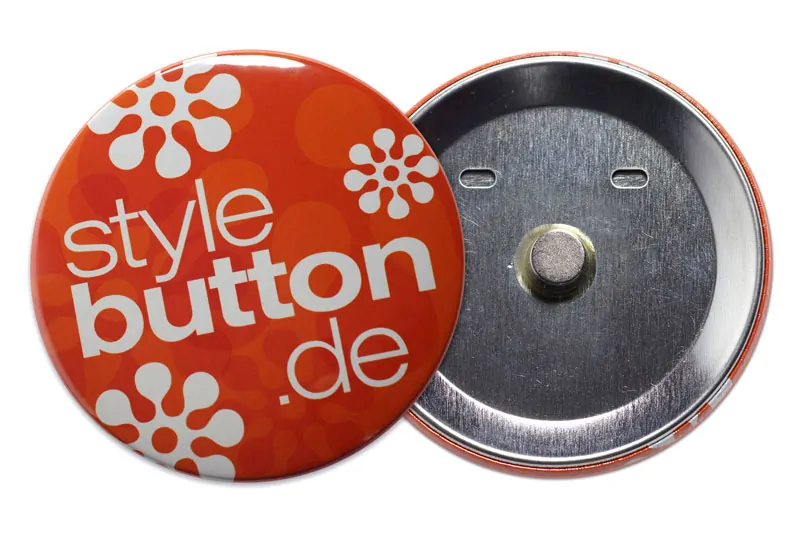 76 mm Supermagnet Button (fest eingeklebt)
