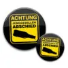 Achtung JGA leere Bier FLasche