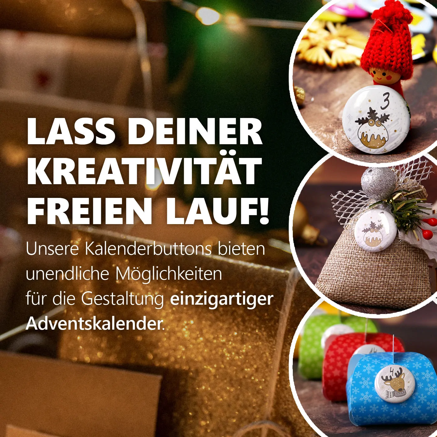 24 Adventskalender-Buttons XMAS 4 – Bild 7