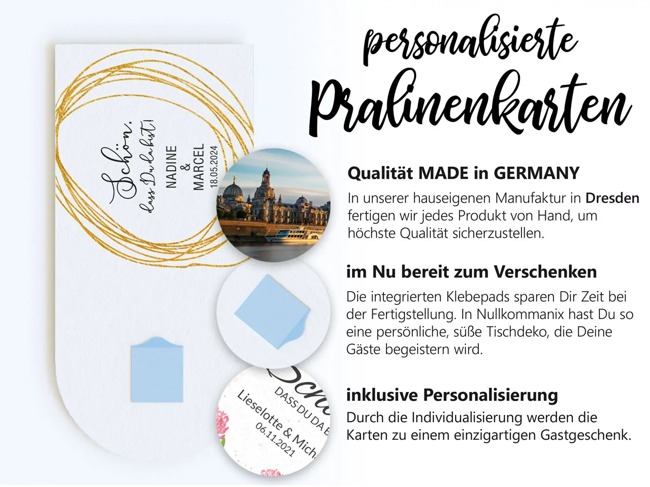 Pralinenkarte "Golden Circle" – Bild 4